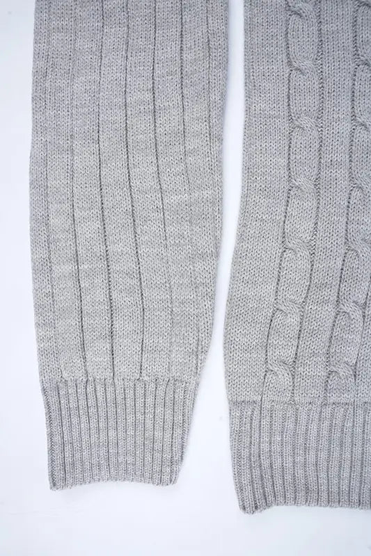 Pull Ralph col rond en coton 100% Ref-VG7720d ( Gris )