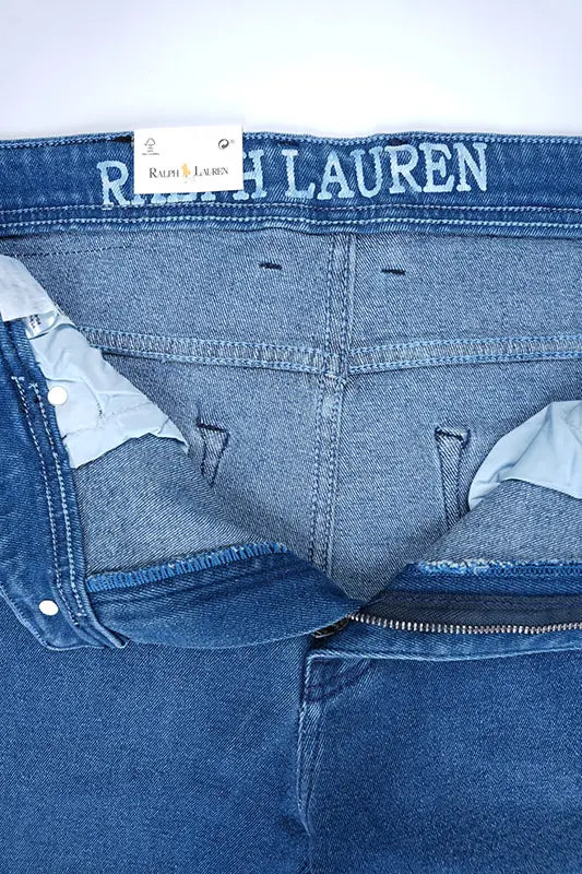 Jean Ralph Lauren Coupe Normal Ref-RL01K0 ( Bleu Vintage )