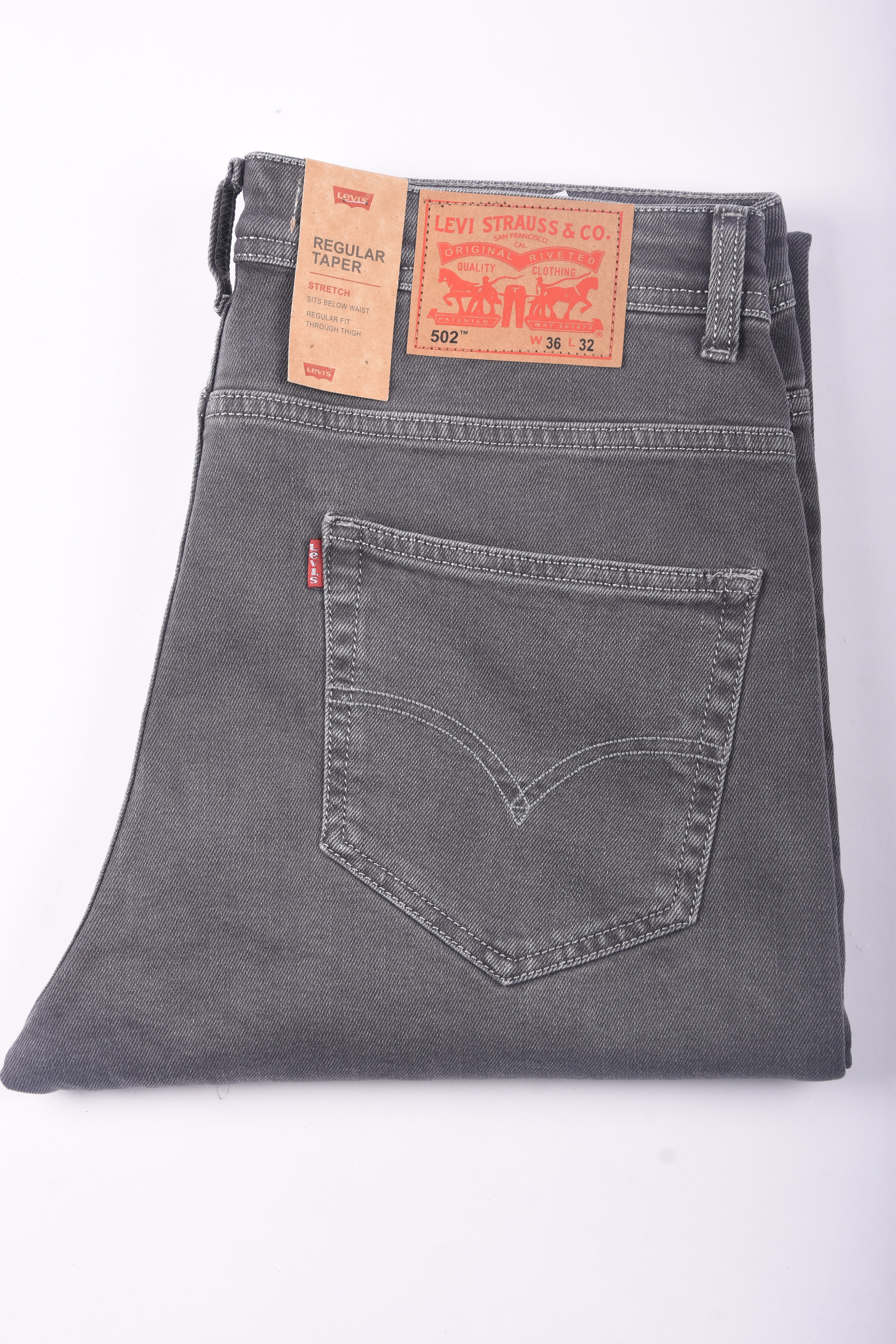 Jean Levi's Coupe Normal Ref-LVG7717 ( Gris clair )