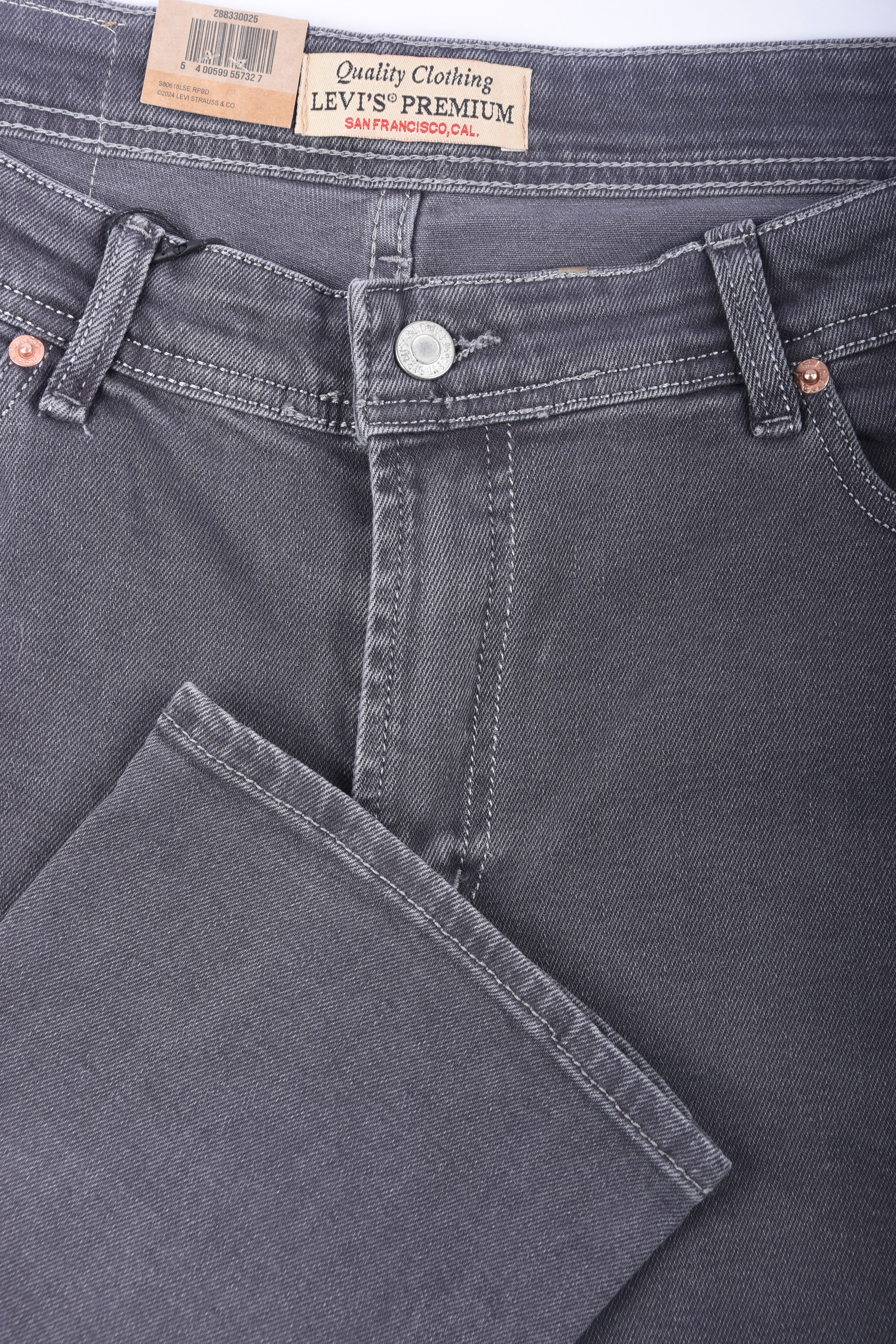 Jean Levi's Coupe Normal Ref-LVG7717 ( Gris clair )