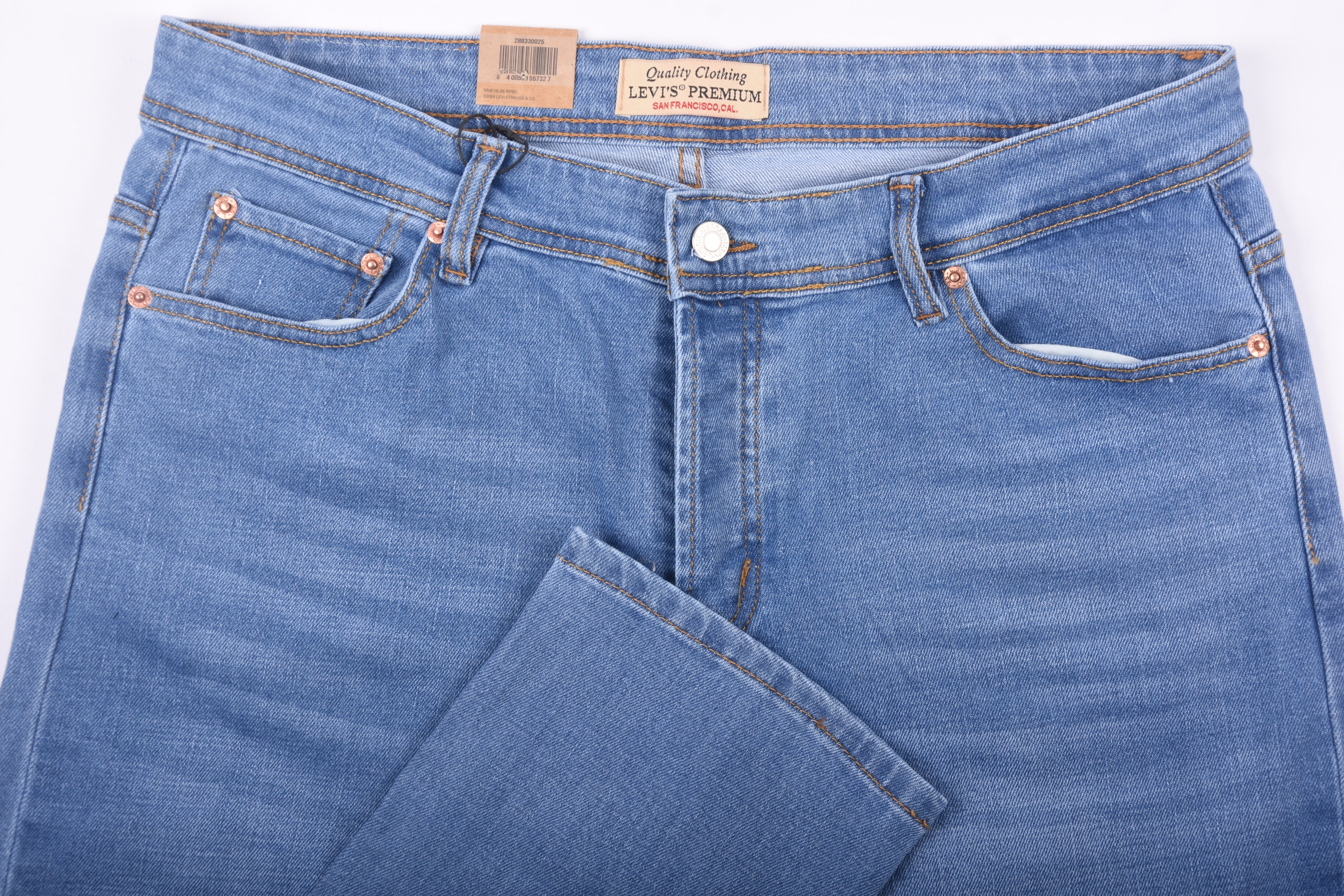 Jean Levi's Coupe Normal Ref-LVD777 (Bleu sky)