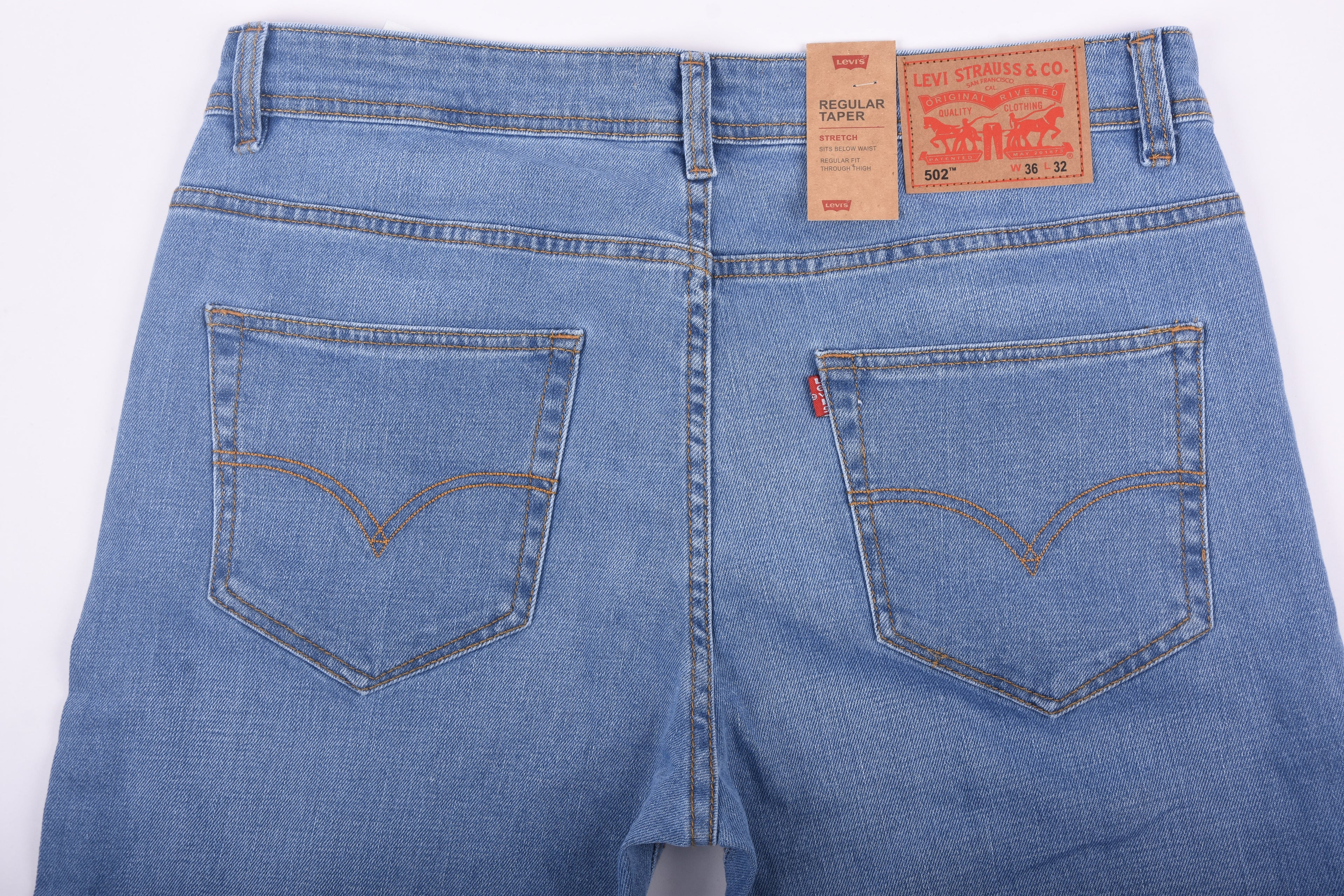 Jean Levi's Coupe Normal Ref-LVD777 (Bleu sky)