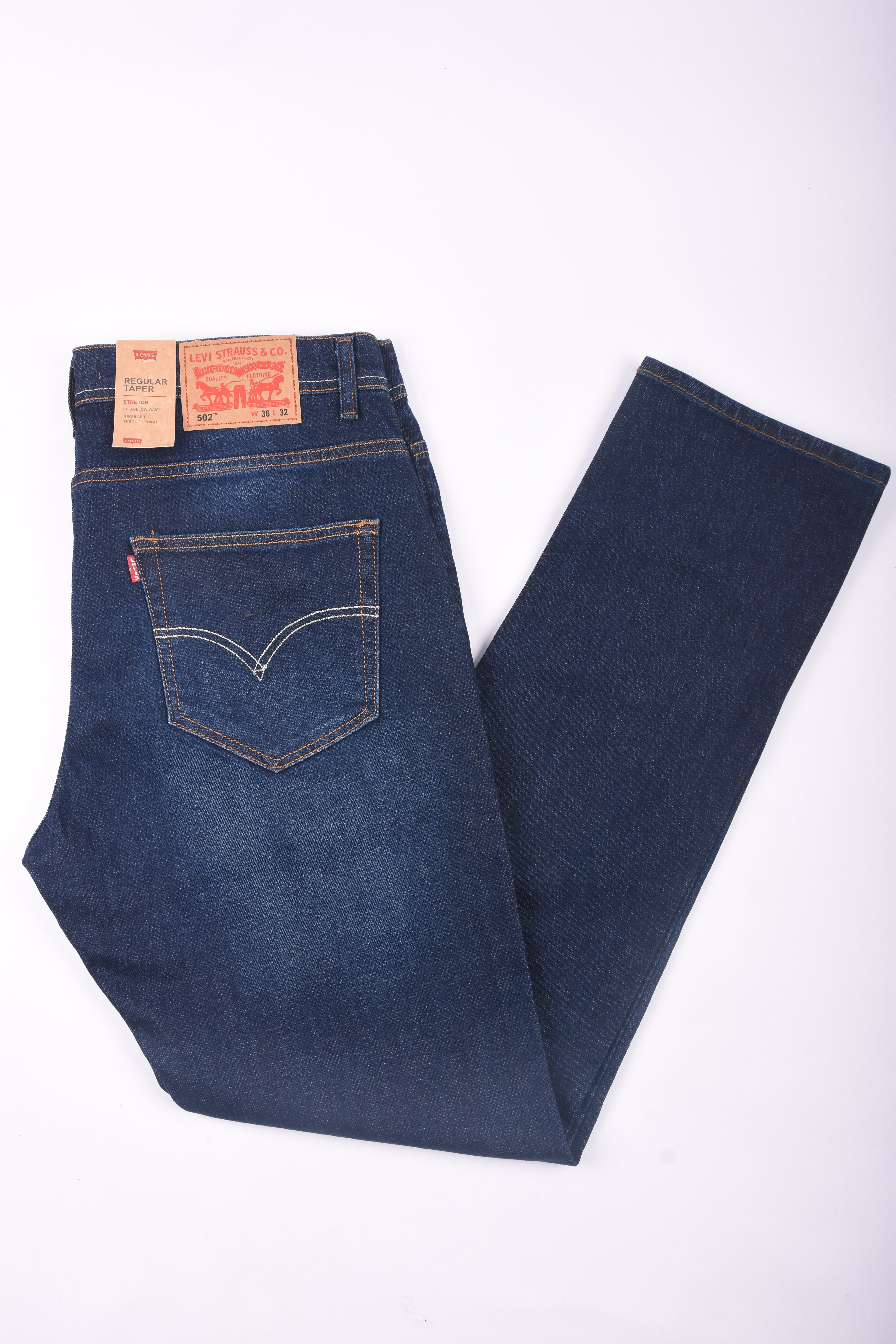 Jean Levi's Coupe Normal Ref-LVD777 (Bleu Foncé)