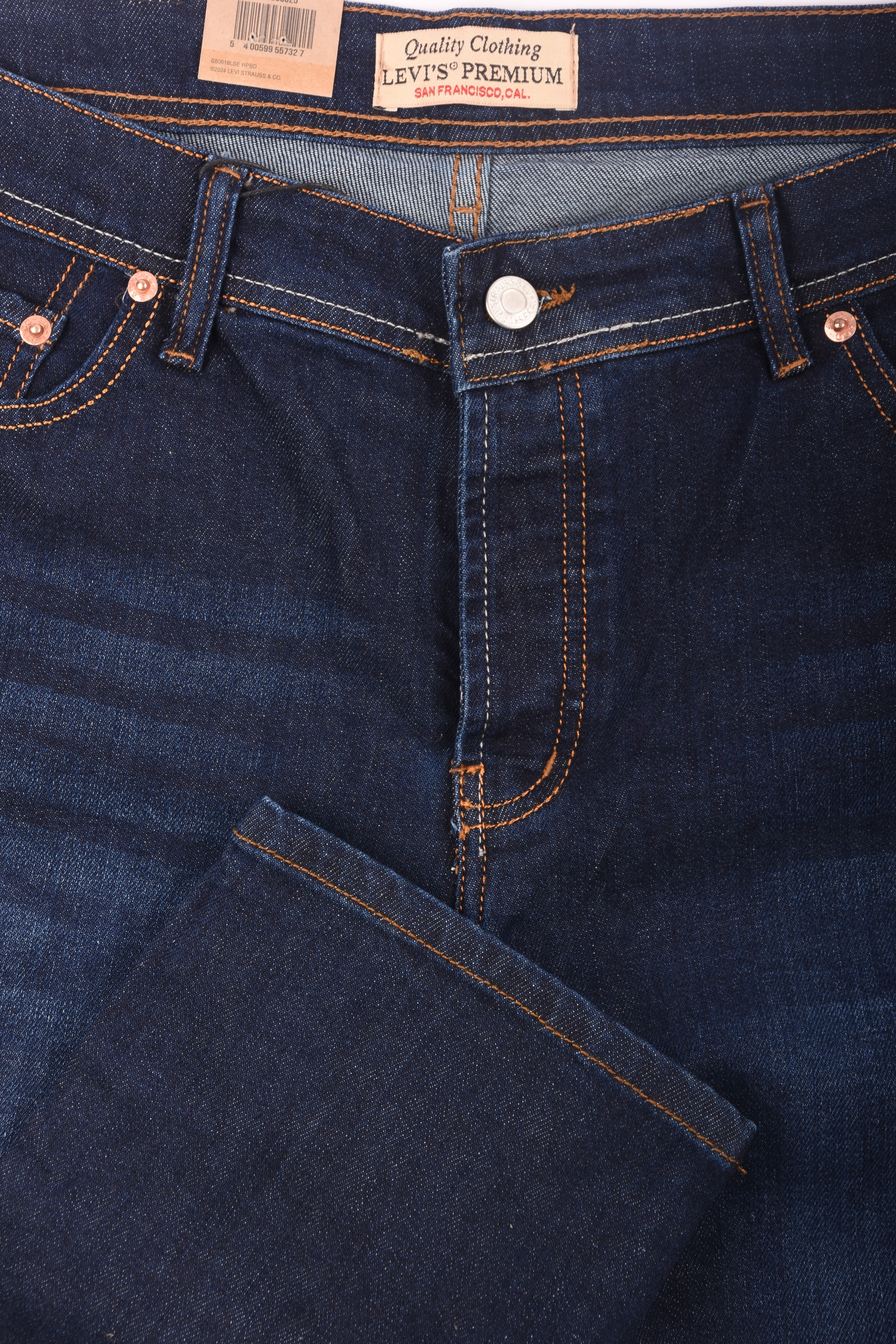 Jean Levi's Coupe Normal Ref-LVD777 (Bleu Foncé)