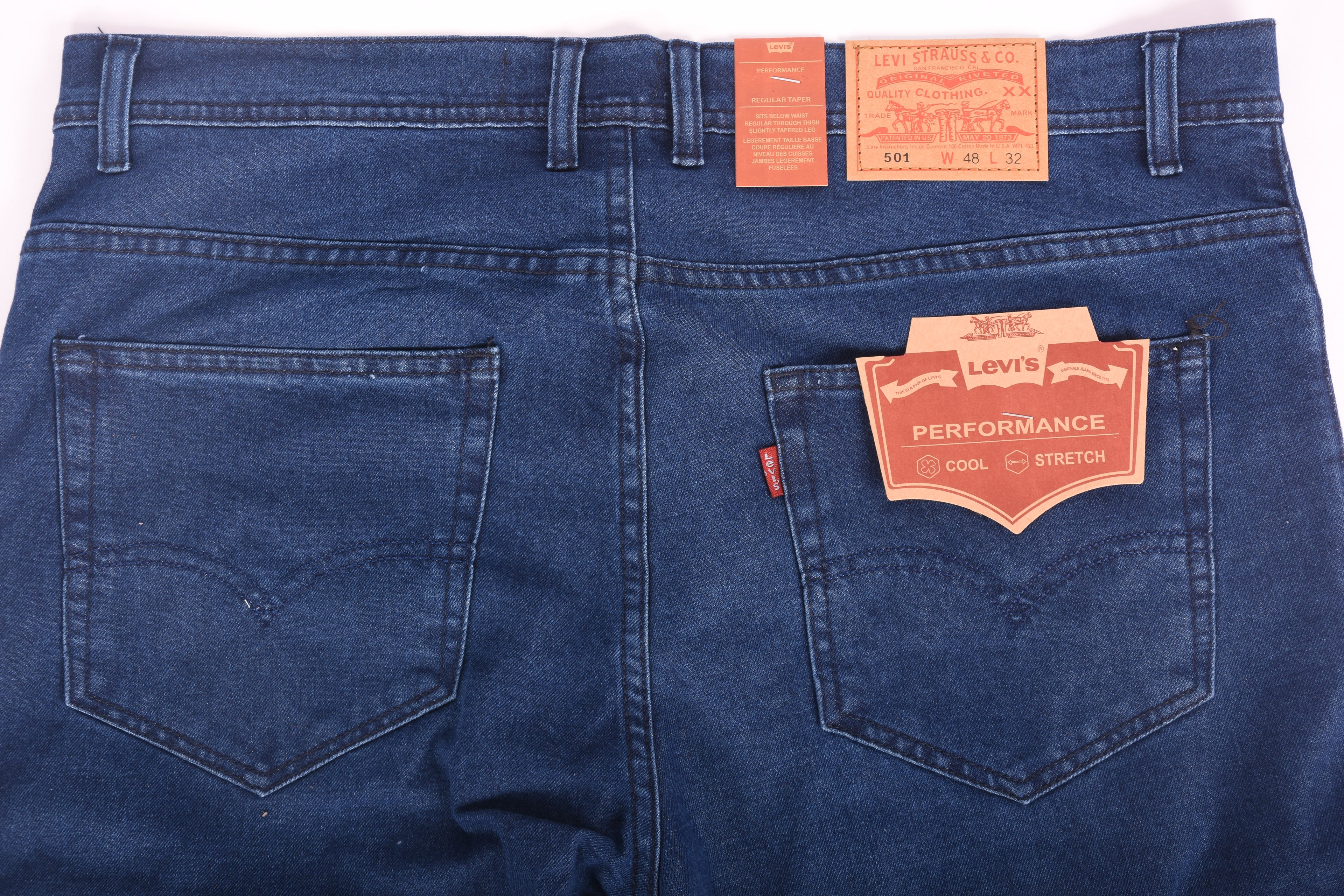 Jean Levis Regular Fit Bleu Fonce Ref-LV77252