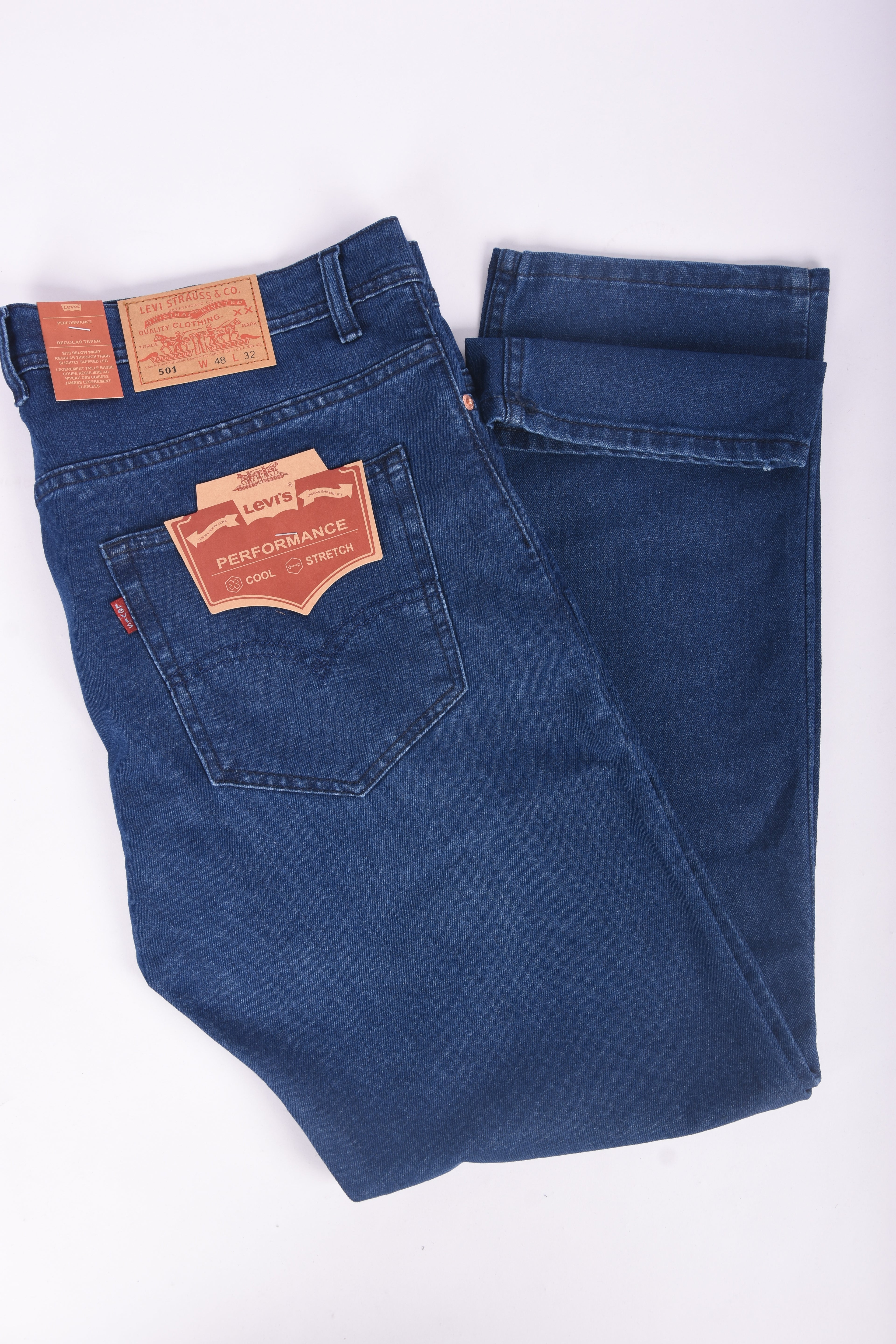 Jean Levis Regular Fit Bleu Fonce Ref-LV77252