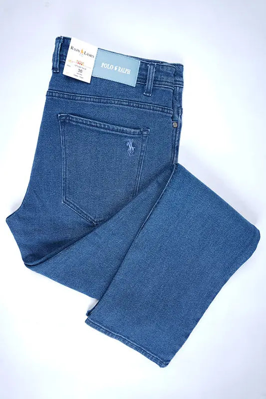 Jean Ralph Lauren Coupe Normal Ref-RL01K0 ( Bleu Vintage )